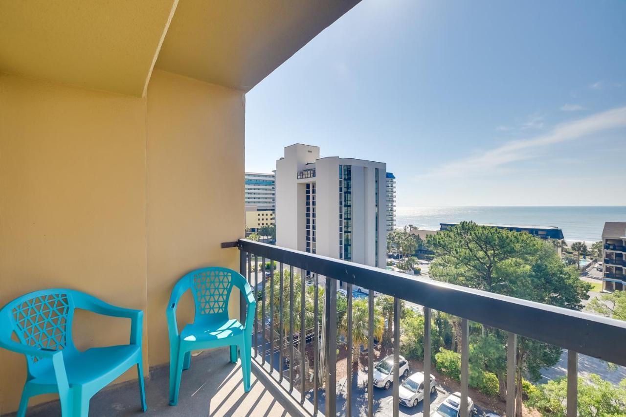 Myrtle Beach Condo With Ocean View And Pool Access! Exterior foto